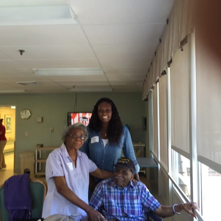 Aunt Thelma, Keisha, and Uncle Chest